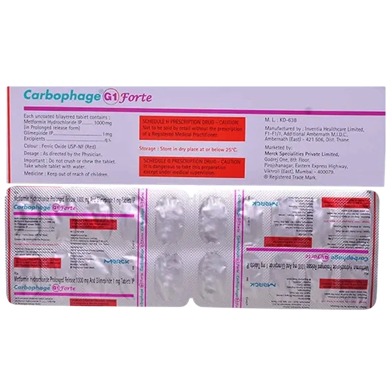 carbophage g 1mg tablet 10's